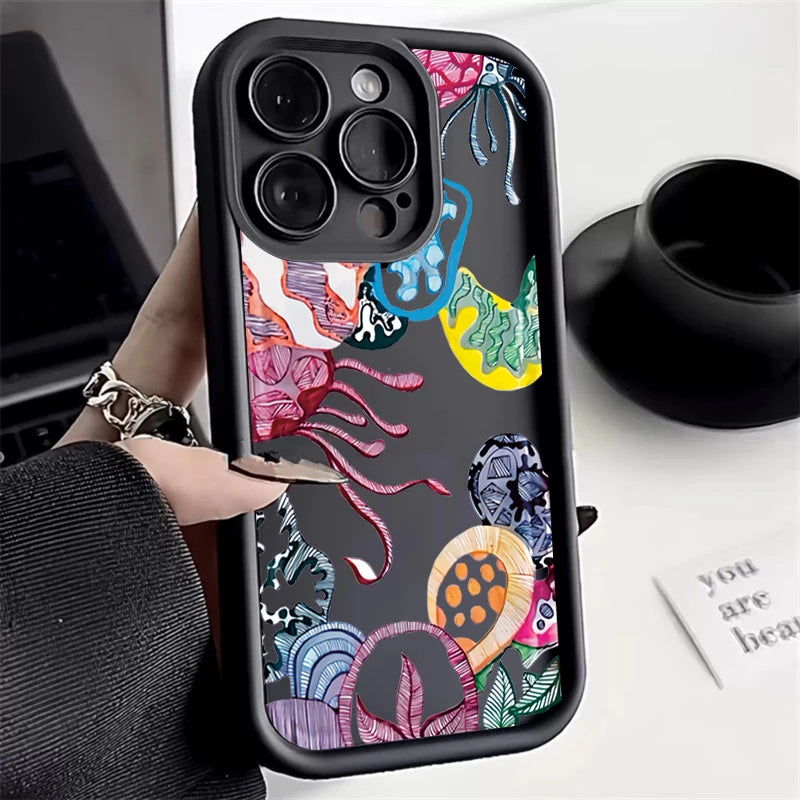 Matte Diamond Painting Soft Cover Phone Case