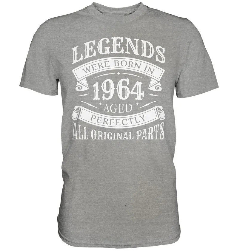 Gift For A 60th Birthday Man Woman 60 Years Legends Were Born In 1964 T-Shirt