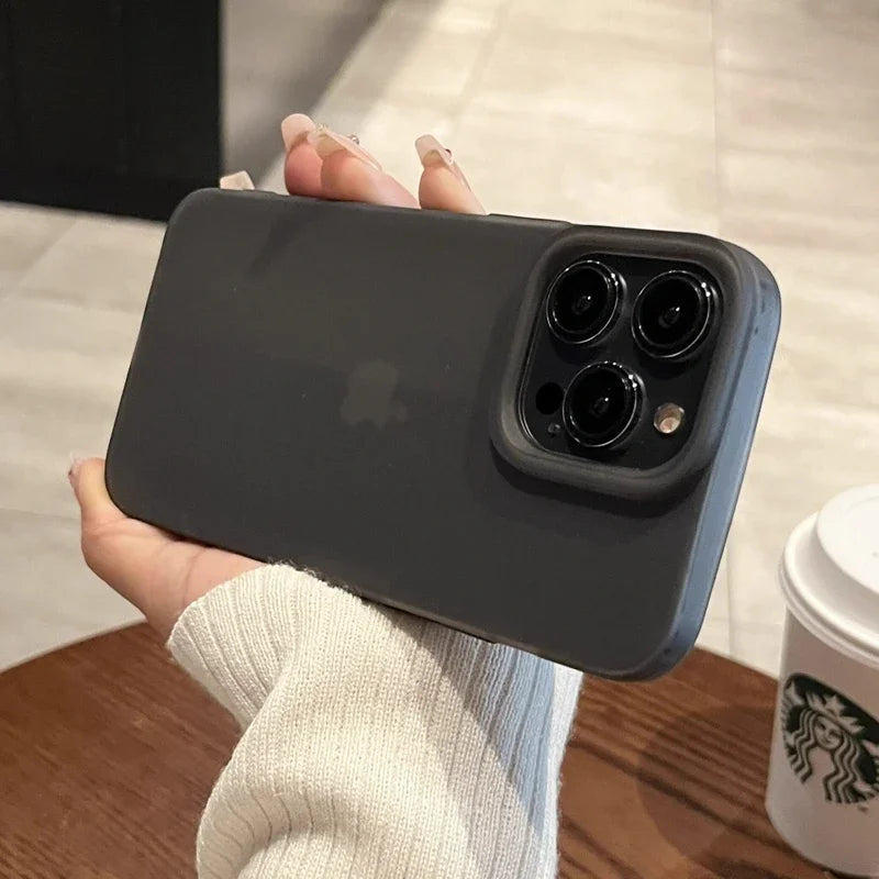 Matte Soft Silicone Bumper Phone Case