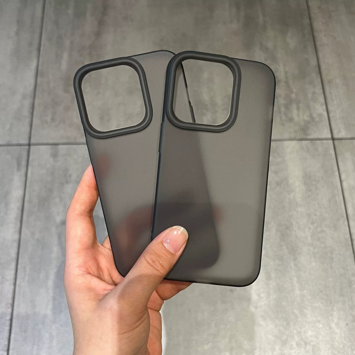 Matte Soft Silicone Bumper Phone Case