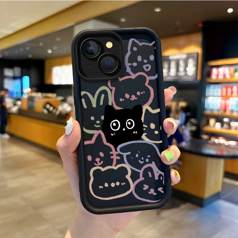 Bring Good Luck Black Cat Phone Case