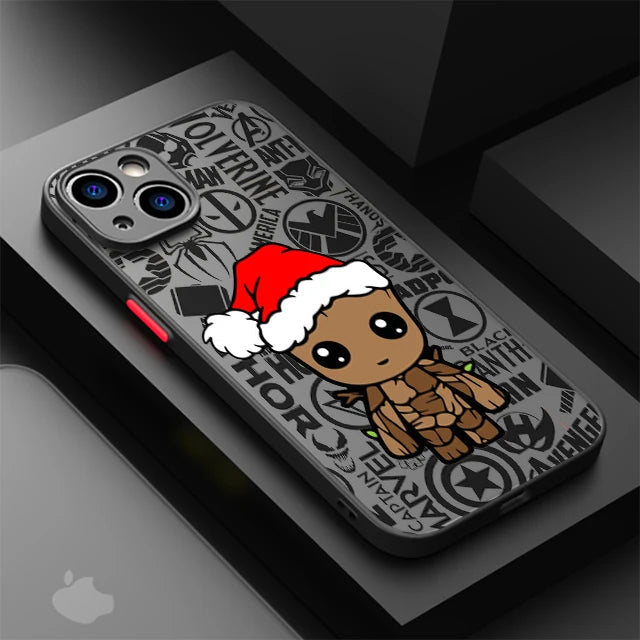 Marvel Spider-Man Groot Christmas Phone Case