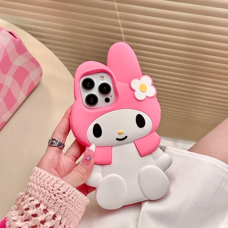3D Kawaii Cute Cartoon Melody Phone Case