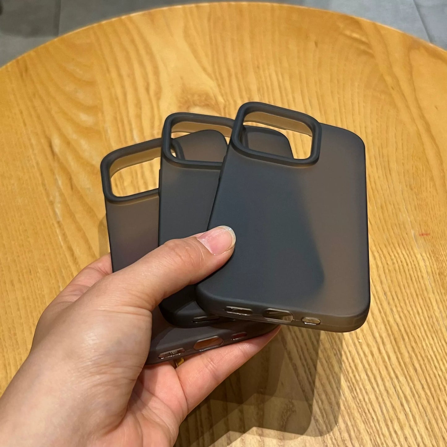 Matte Soft Silicone Bumper Phone Case