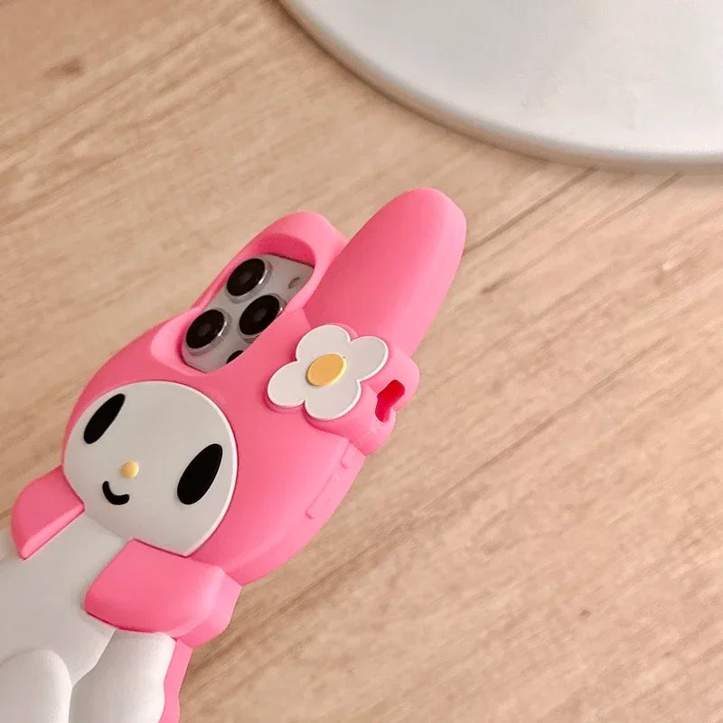 3D Kawaii Cute Cartoon Melody Phone Case