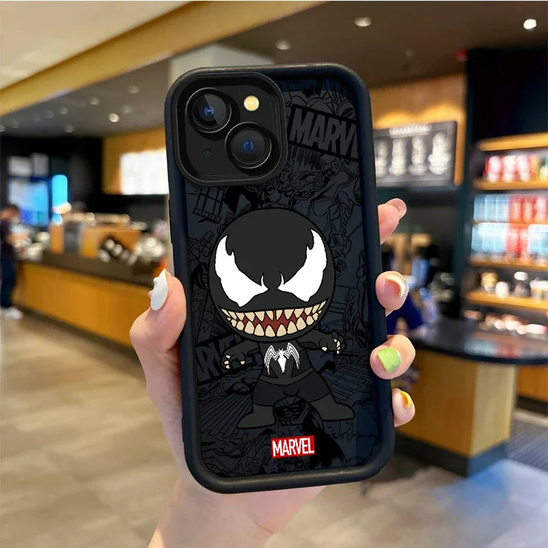 Marvel SuperHero Venom Hulk Deadpool Cartoon Phone Case