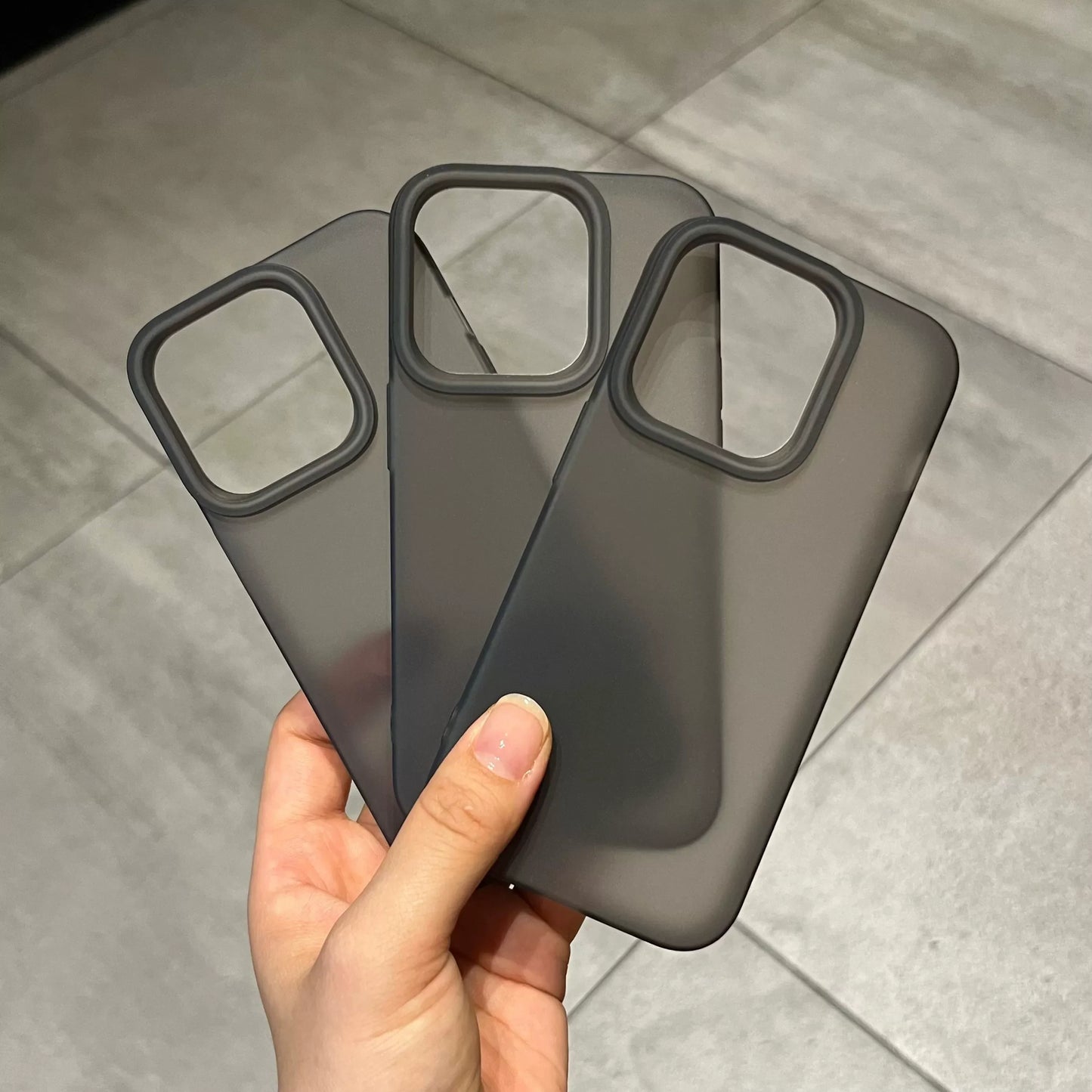 Matte Soft Silicone Bumper Phone Case