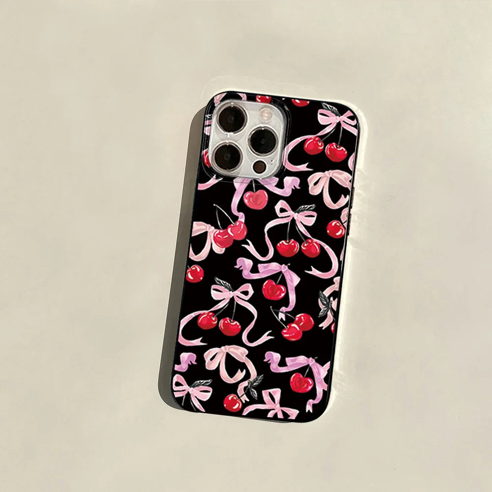 Cute Pink Love Heart Phone Case