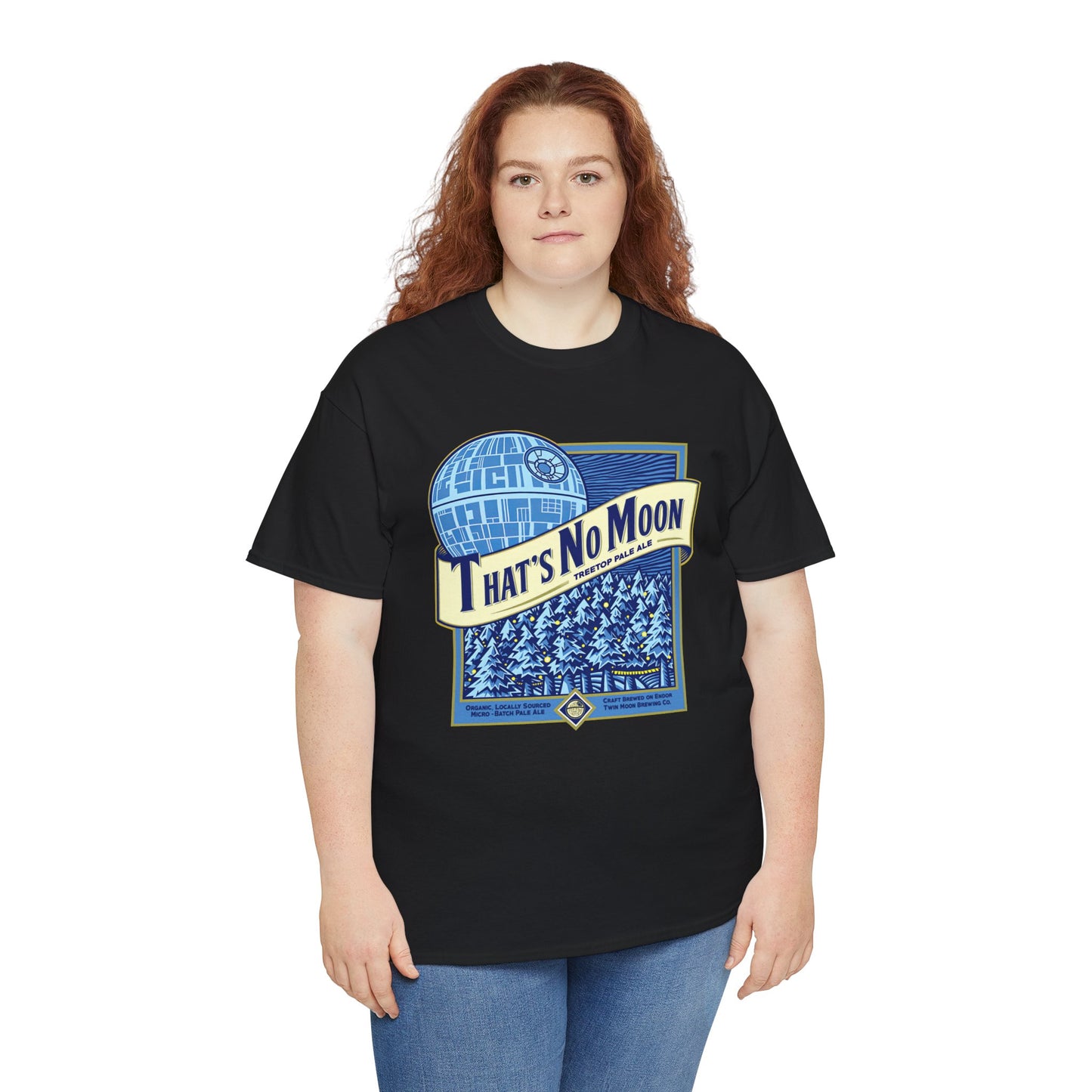 That’s No Moon Star Wars Blue Moon Parody Shirt