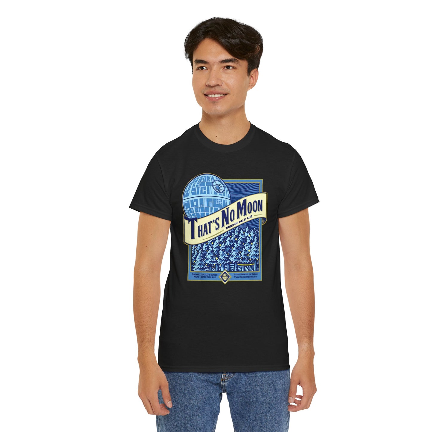 That’s No Moon Star Wars Blue Moon Parody Shirt