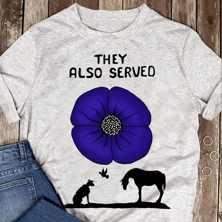 Animal They Also Served Purple Poppy Tee