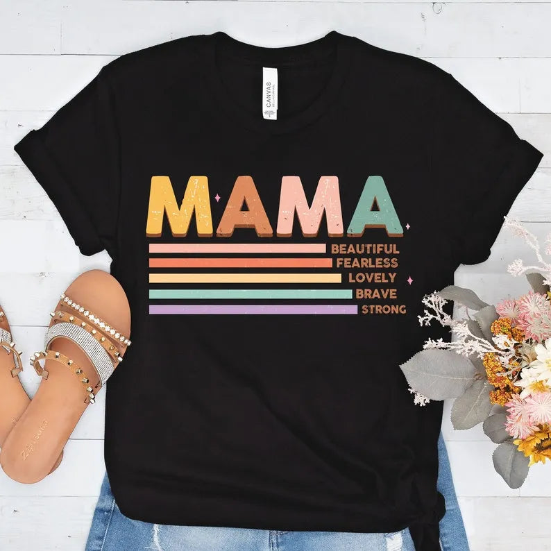 Mother's Day Shirt, Mom Life Shirt, Cute Mom Shirt,Mother's Day Gift For Mom,Custom Mama Shirt,Mommy Shirt