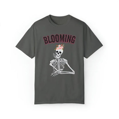 Boho Skeleton Blooming T-Shirt