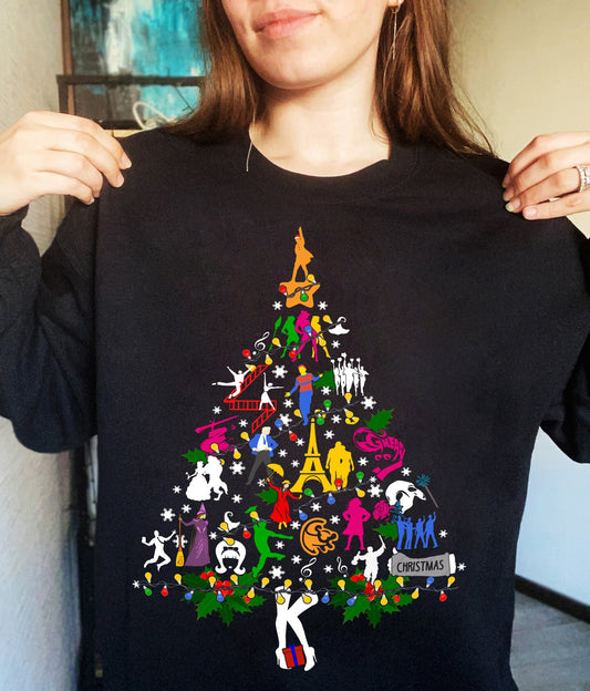 Broadway Christmas Tree Sweater