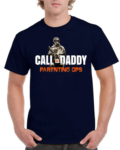 Call of Daddy: Birthday Gifts Graphic Cotton Tees