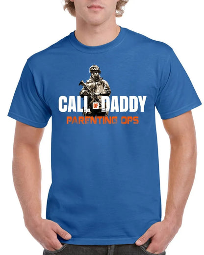 Call of Daddy: Birthday Gifts Graphic Cotton Tees