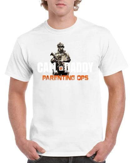 Call of Daddy: Birthday Gifts Graphic Cotton Tees