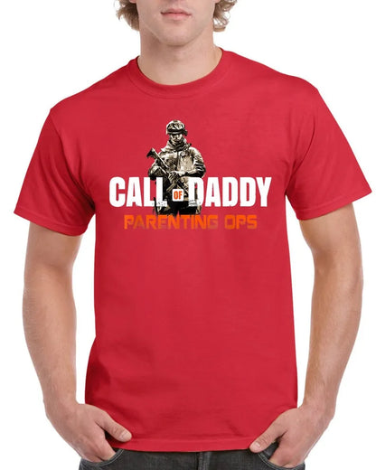 Call of Daddy: Birthday Gifts Graphic Cotton Tees