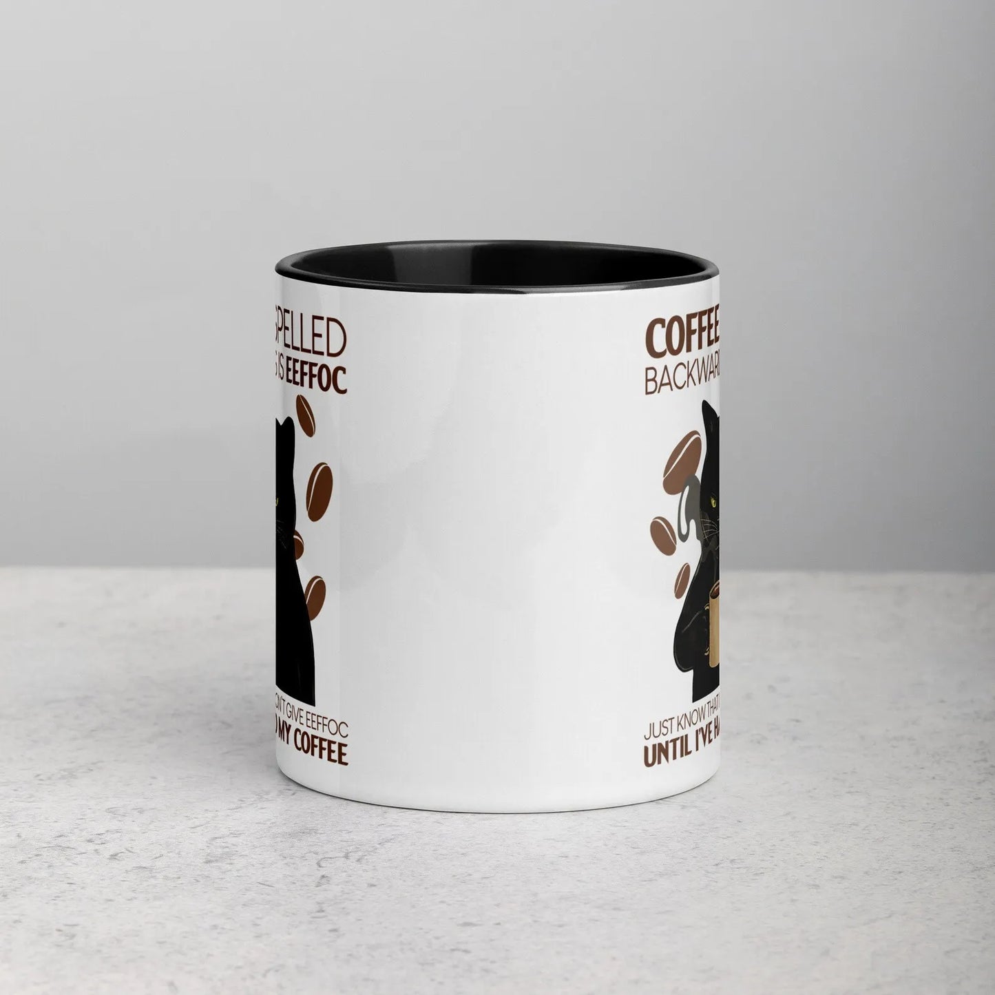 Coffee Spelled Backwards is EEFFOC Mug