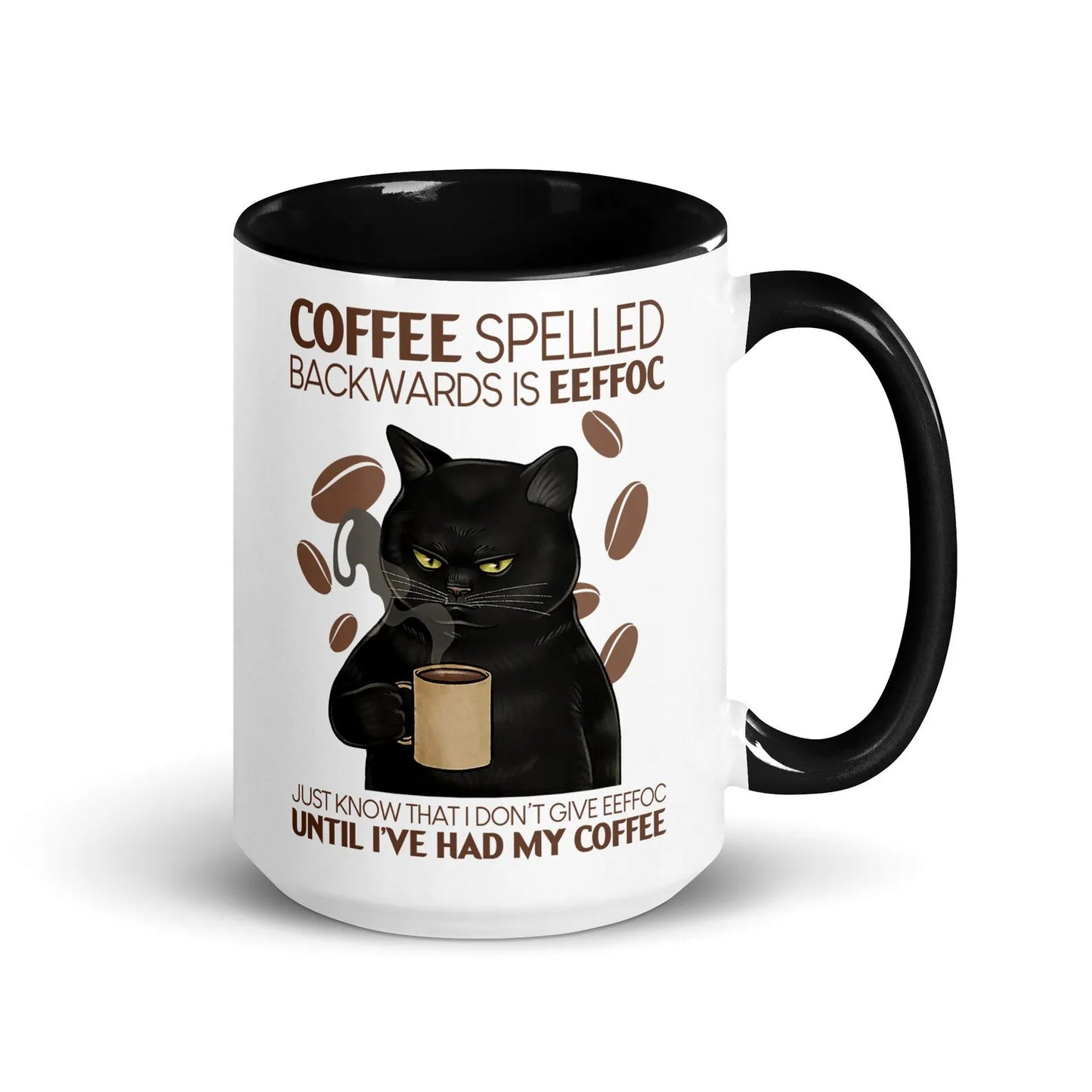 Coffee Spelled Backwards is EEFFOC Mug