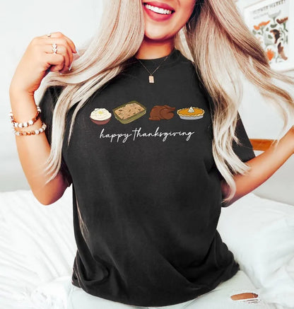 Comfort Colors® Happy Thanksgiving Shirt