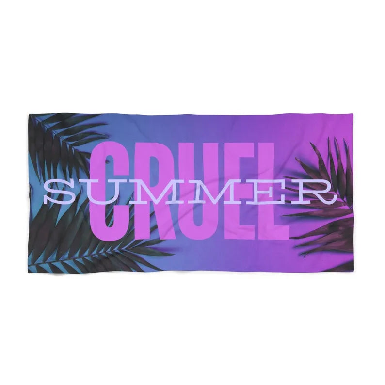 Cruel Summer - Taylor Swift Beach Towel