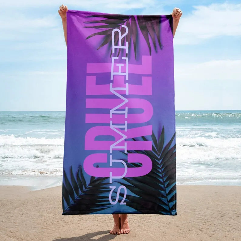 Cruel Summer - Taylor Swift Beach Towel