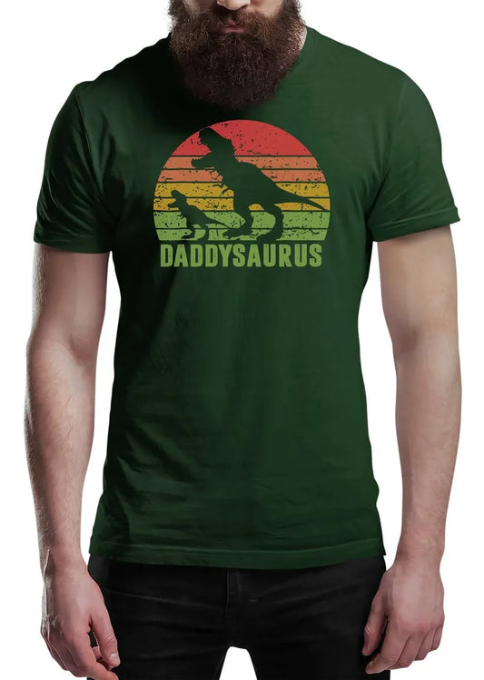 Daddysaurus T-Rex Men's Fun Gift Novelty T-Shirt