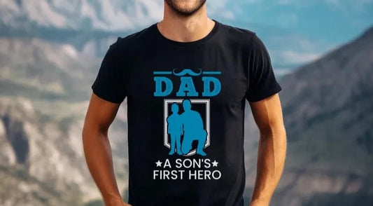 Dad, A Son's First Hero T-Shirt