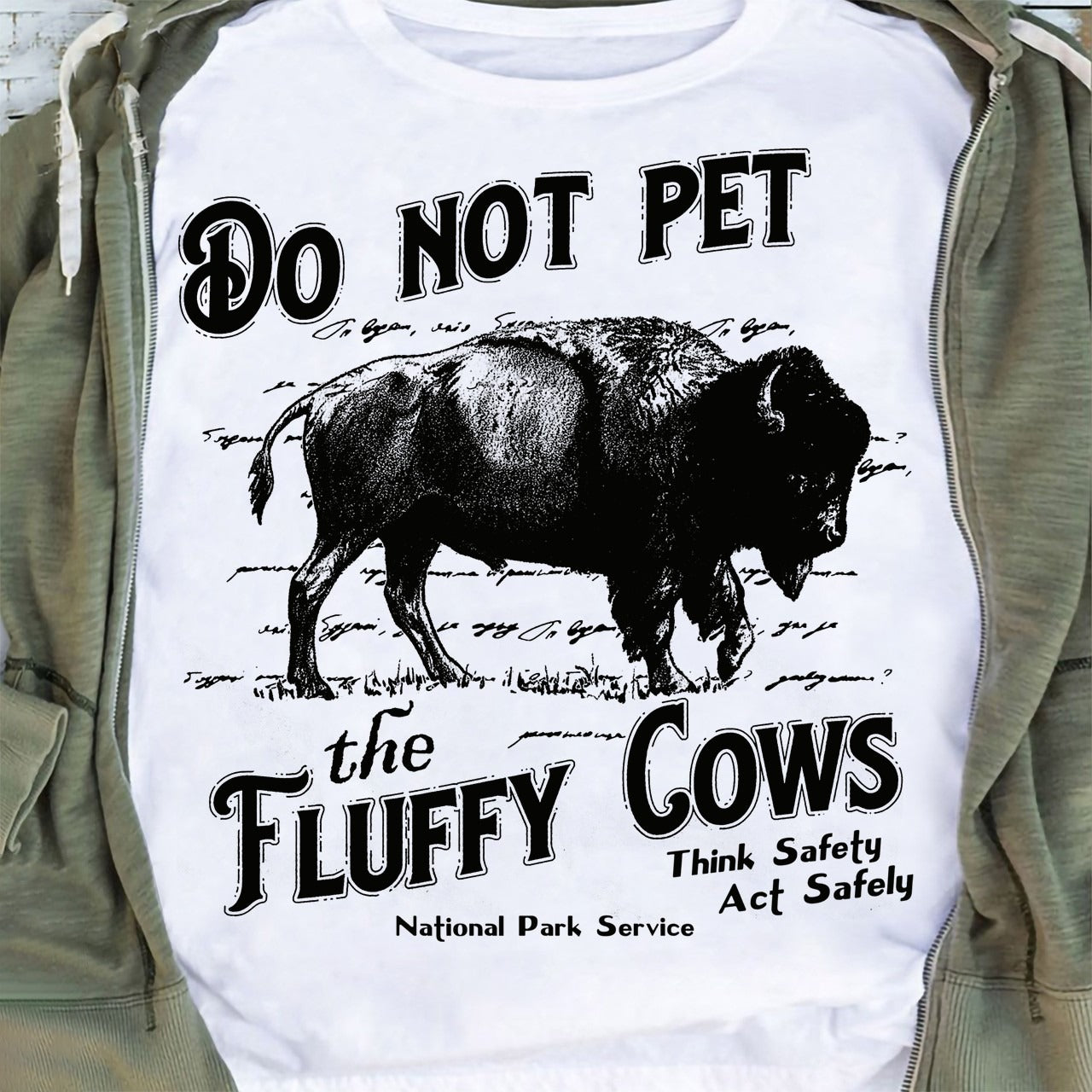 Do Not Pet The Fluffy Cows Shirt