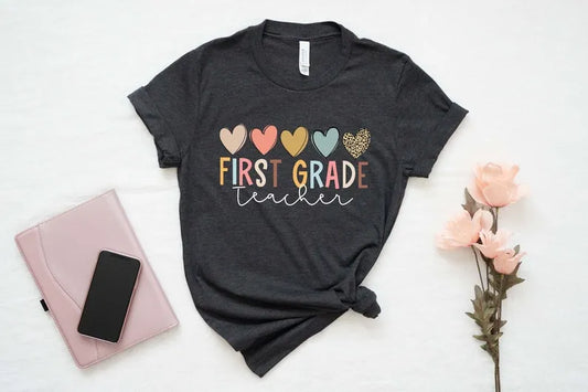 First Grade Teacher Shirt