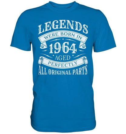 Gift For A 60th Birthday Man Woman 60 Years Legends Were Born In 1964 T-Shirt