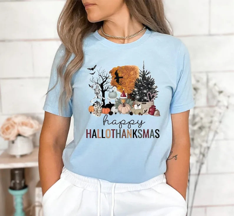 Happy Hallothanksmas Shirt