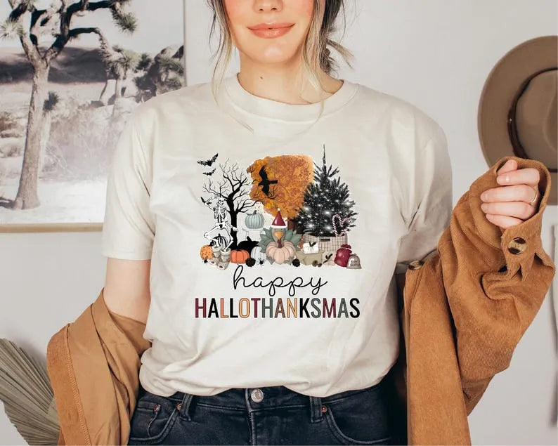 Happy Hallothanksmas Shirt