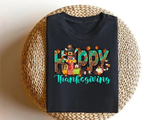 Happy Thanksgiving Shirt, Family Thanksgiving Turkey Gifts