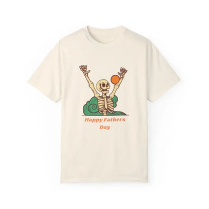 Happy Fathers Day With Happy Skeleton T-Shirt