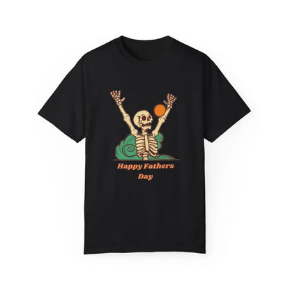 Happy Fathers Day With Happy Skeleton T-Shirt