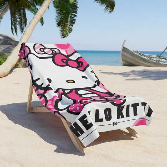 Hello Kitty Beach Towel