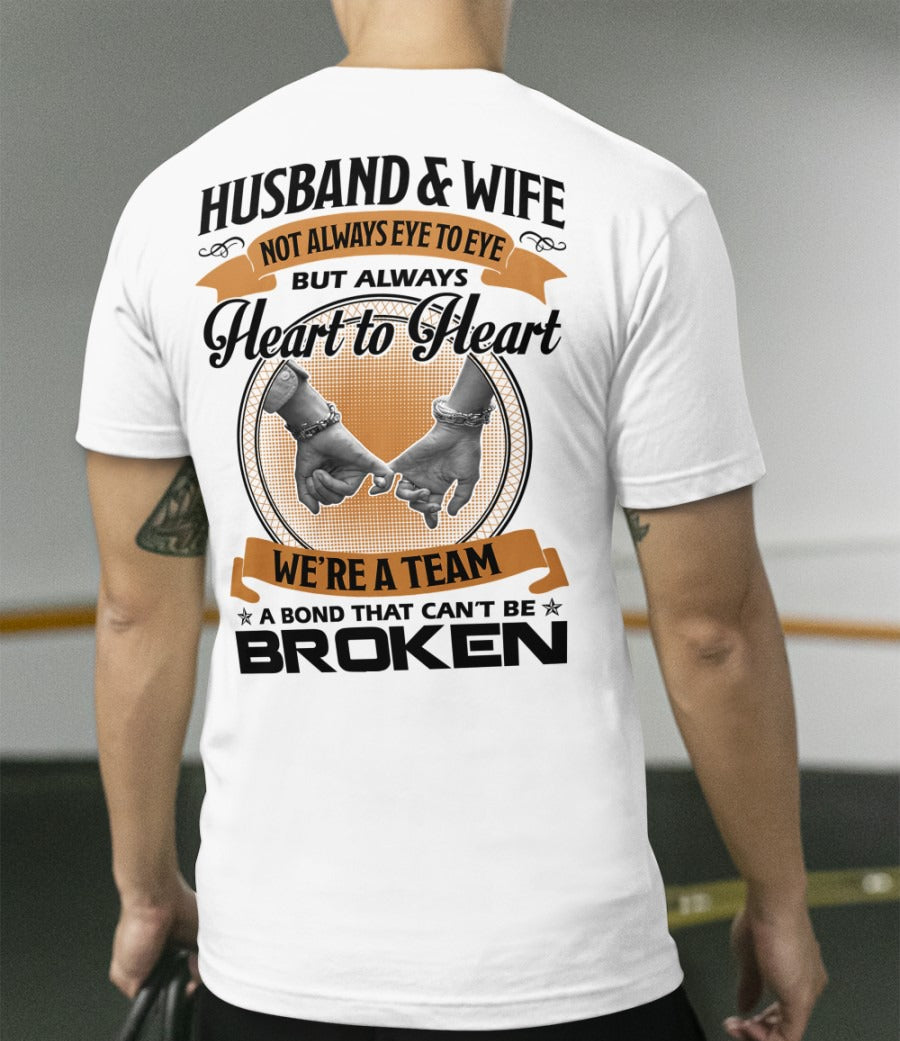 Husband And Wife Always Heart To Heart T-Shirt