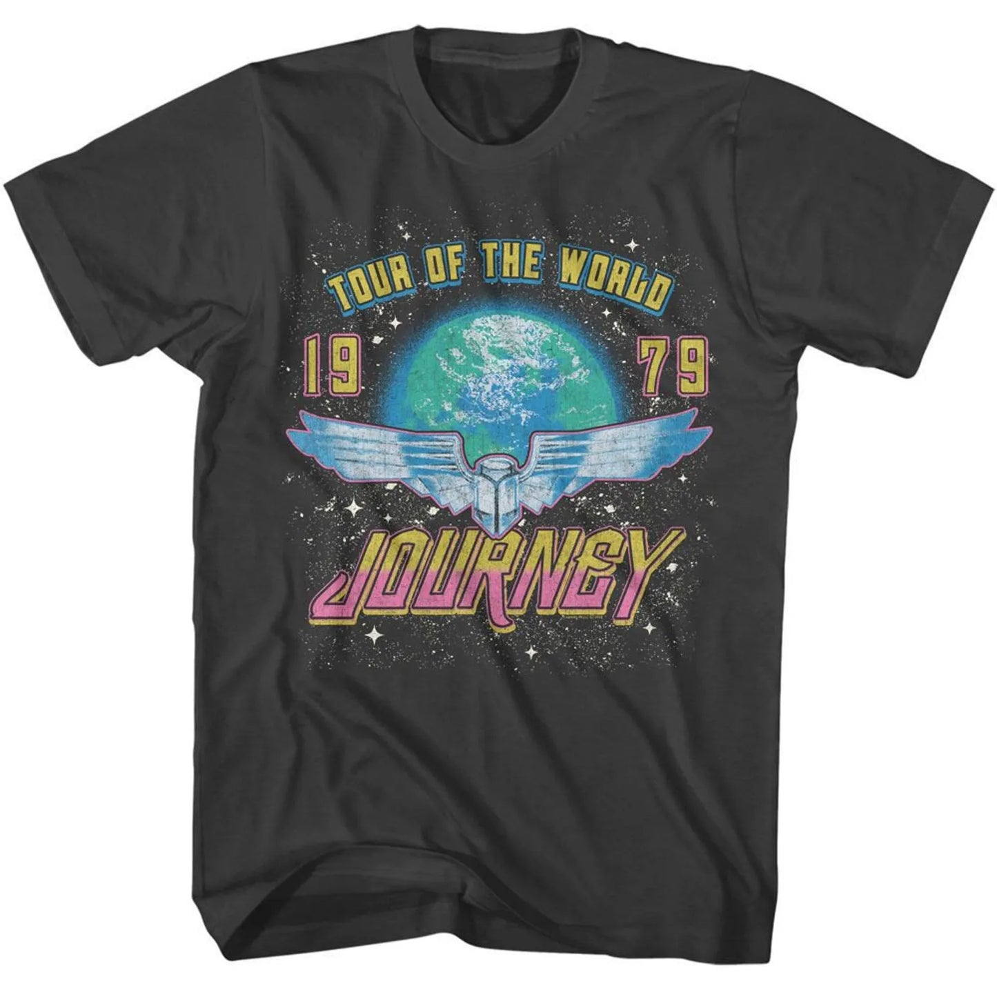 Journey Tour Of The World Smoke T-Shirt