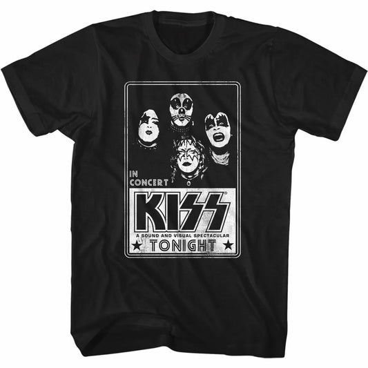 Kiss Kiss Tonight Black Adult T-Shirt