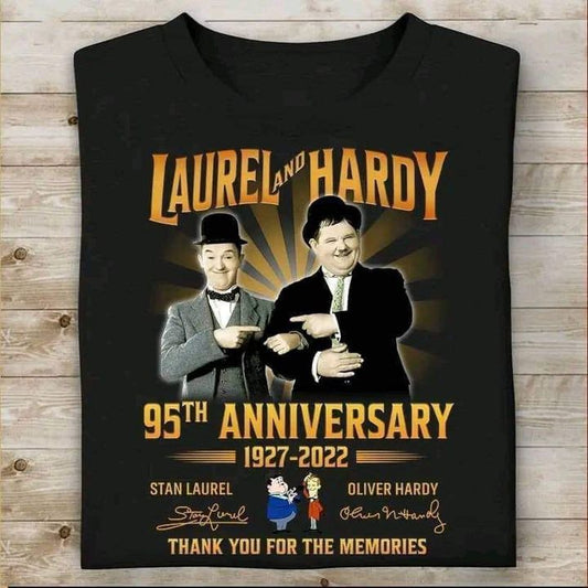 Laurel And Hardy 95th Anniversary Shirt, Laurel And Hardy Shirt