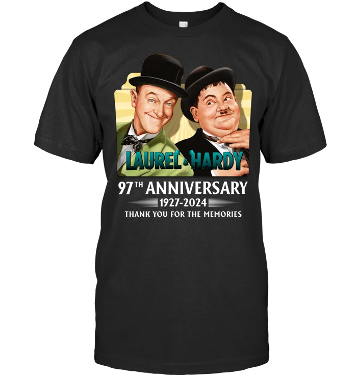 Laurel and Hardy 97th Anniversary T-Shirt