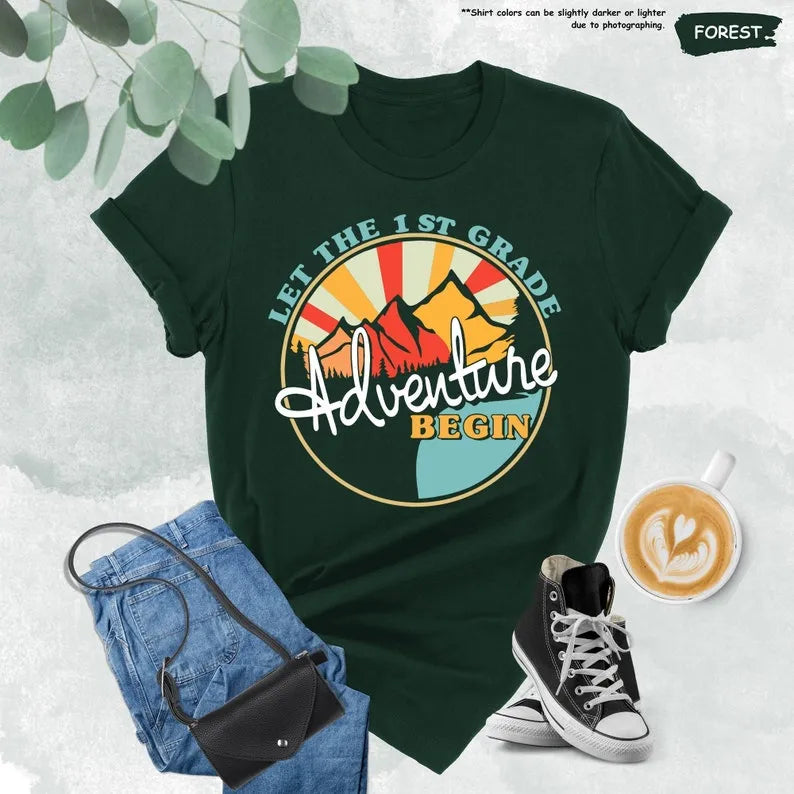 Let The 1st Grade Adventure Begin T-Shirt