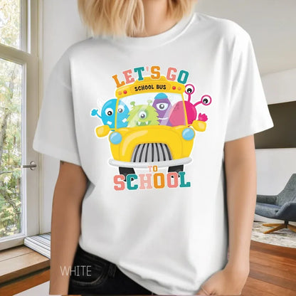 Lets Go To School Shirt, Welcome Back to School Shirt