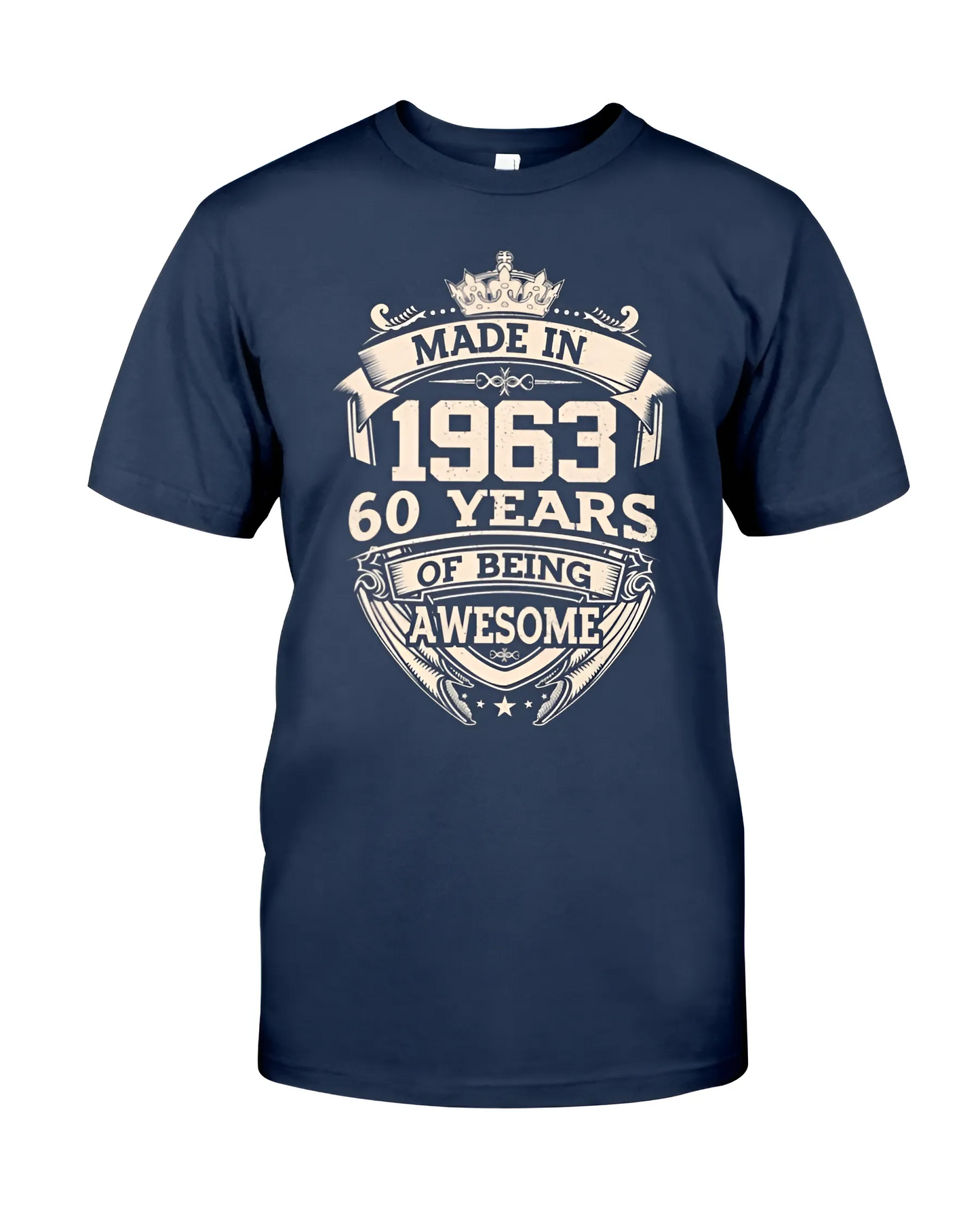 Made In 1963 60 Years Of Being Awesome T-Shirt