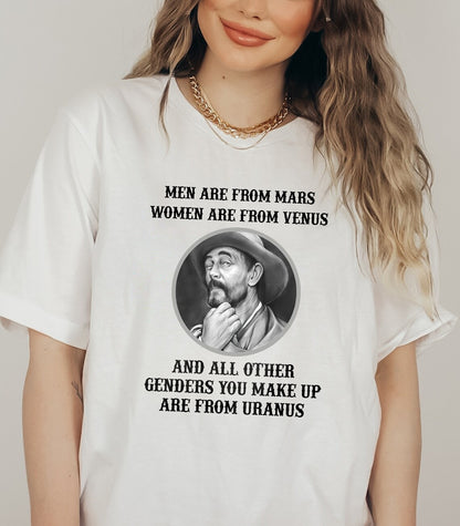 Men Are From Mars Women Are From Venus Shirt