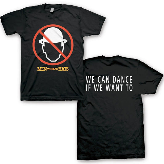 Men Without Hats We Can Dance Black T-Shirt