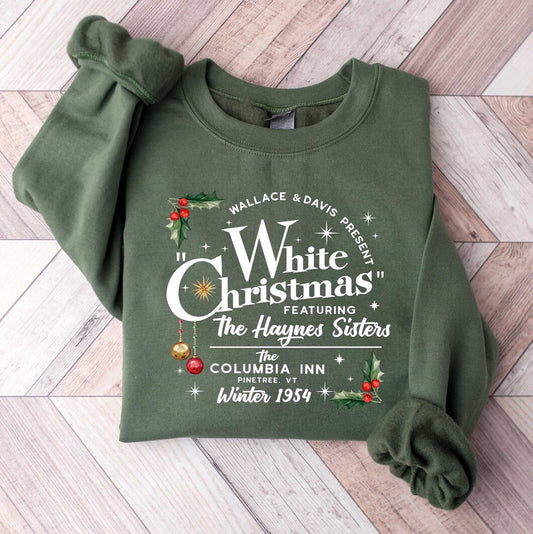 Wallace And Davis White Christmas Movie Sweatshirt