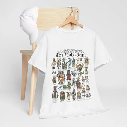 Monty Python Field Guide To A Quest For The Holy Grail T-Shirt